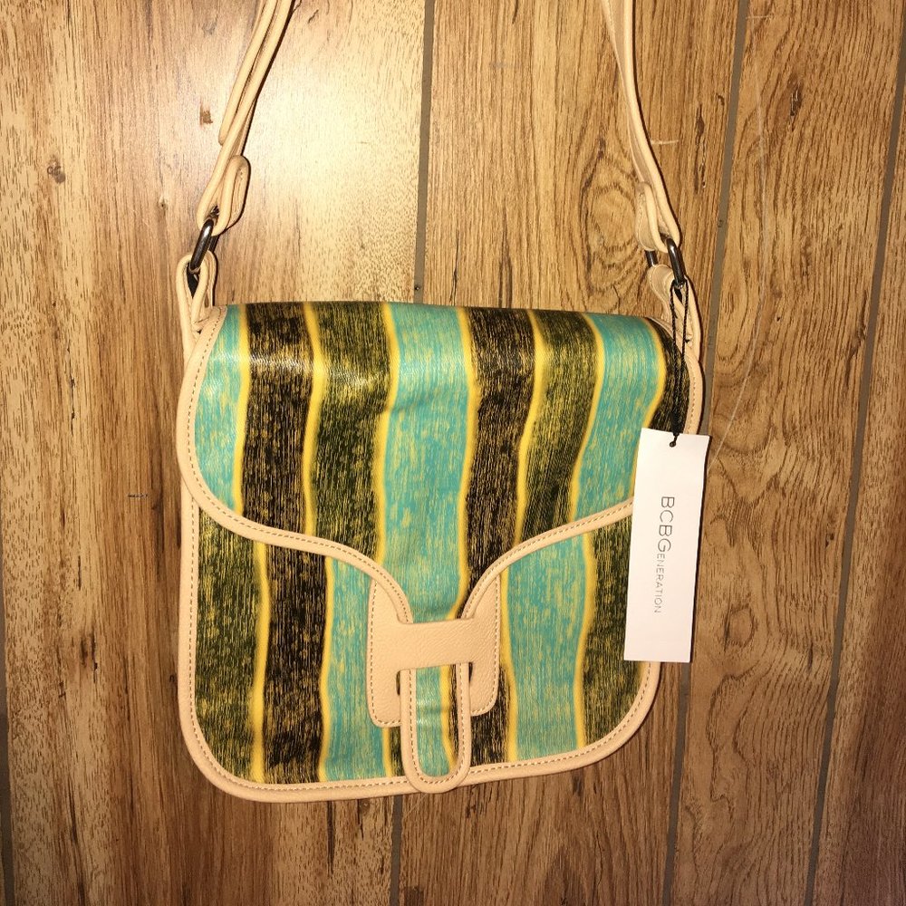 NWT BCBGeneration Corey Flap  Crossbody Bag